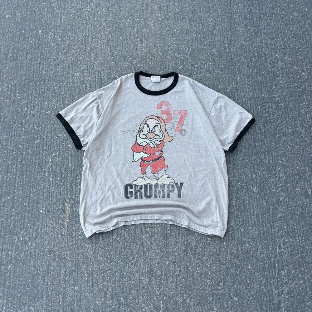 Y2K Disney Snow White And The Seven Dwarfs Grumpy Graphic T-shirt Shirt Pullover
